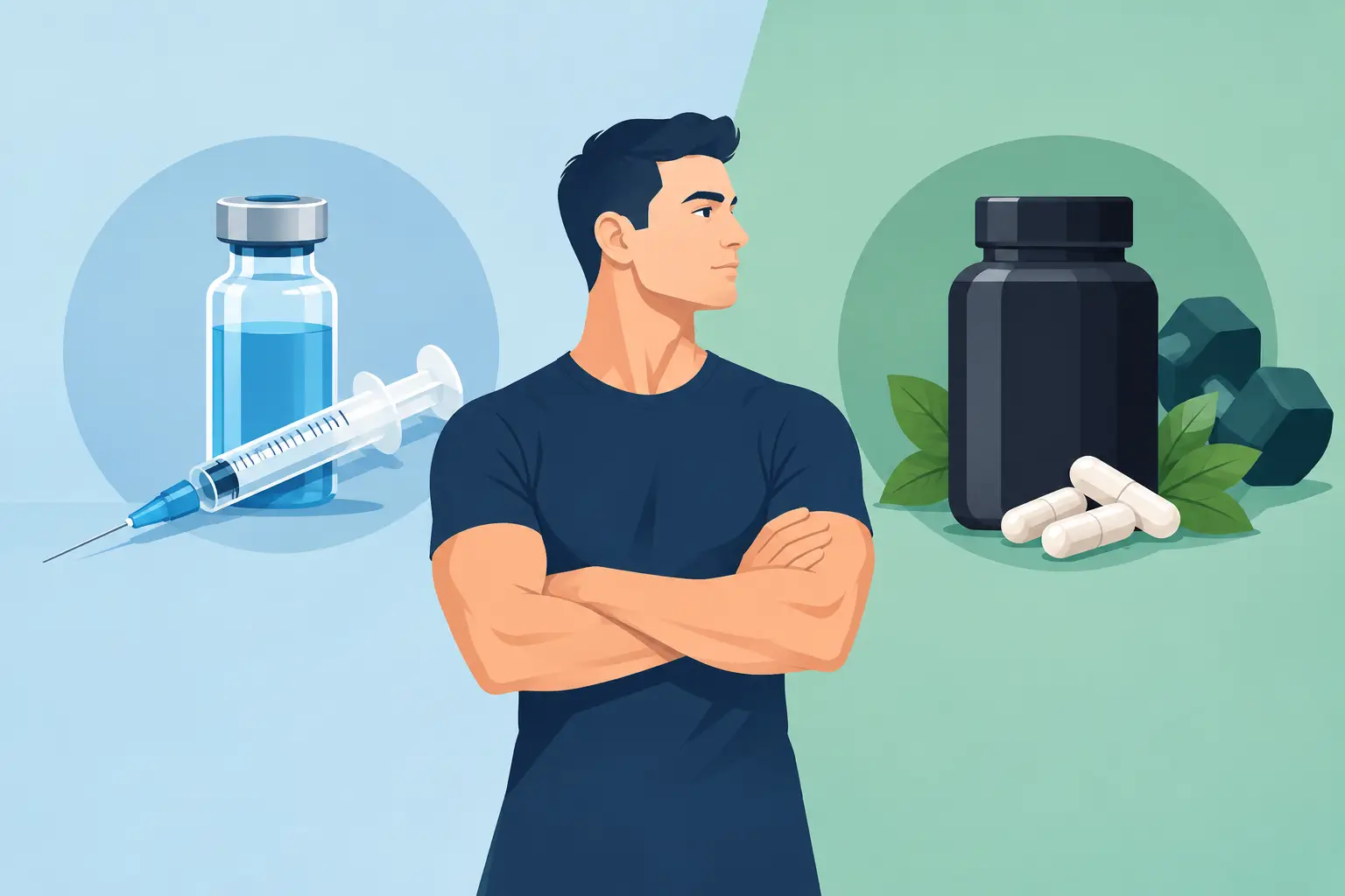 Testosterone Therapy Versus Boosters Compared